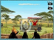 Madagascar 2 UBAE jeep parts pingvines játékok