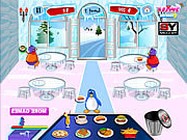 Smiley penguin diner online pingvines játék